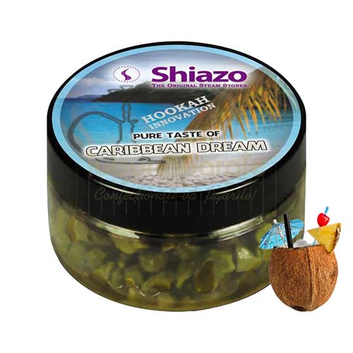 Arome narghilea ieftine - Pietre naturale aromate Shiazo Caribbean Dream - TuburiAparate.ro